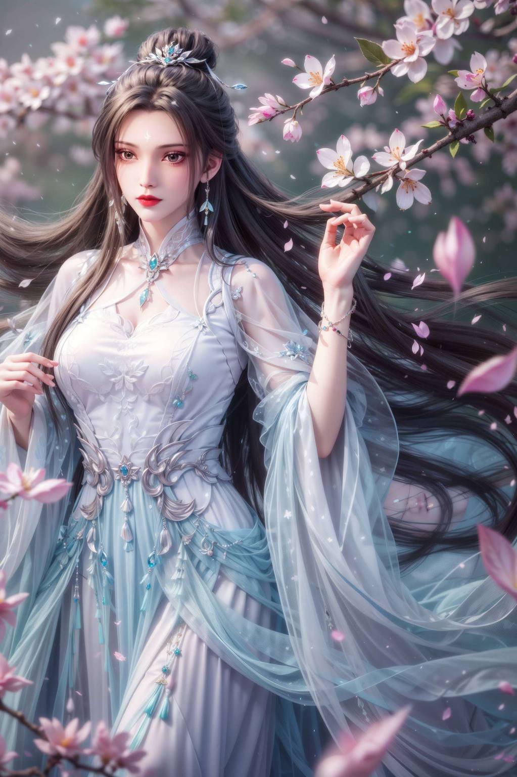 如同夜空中的星辰陆雪琪优雅的身影仿佛穿越了次元