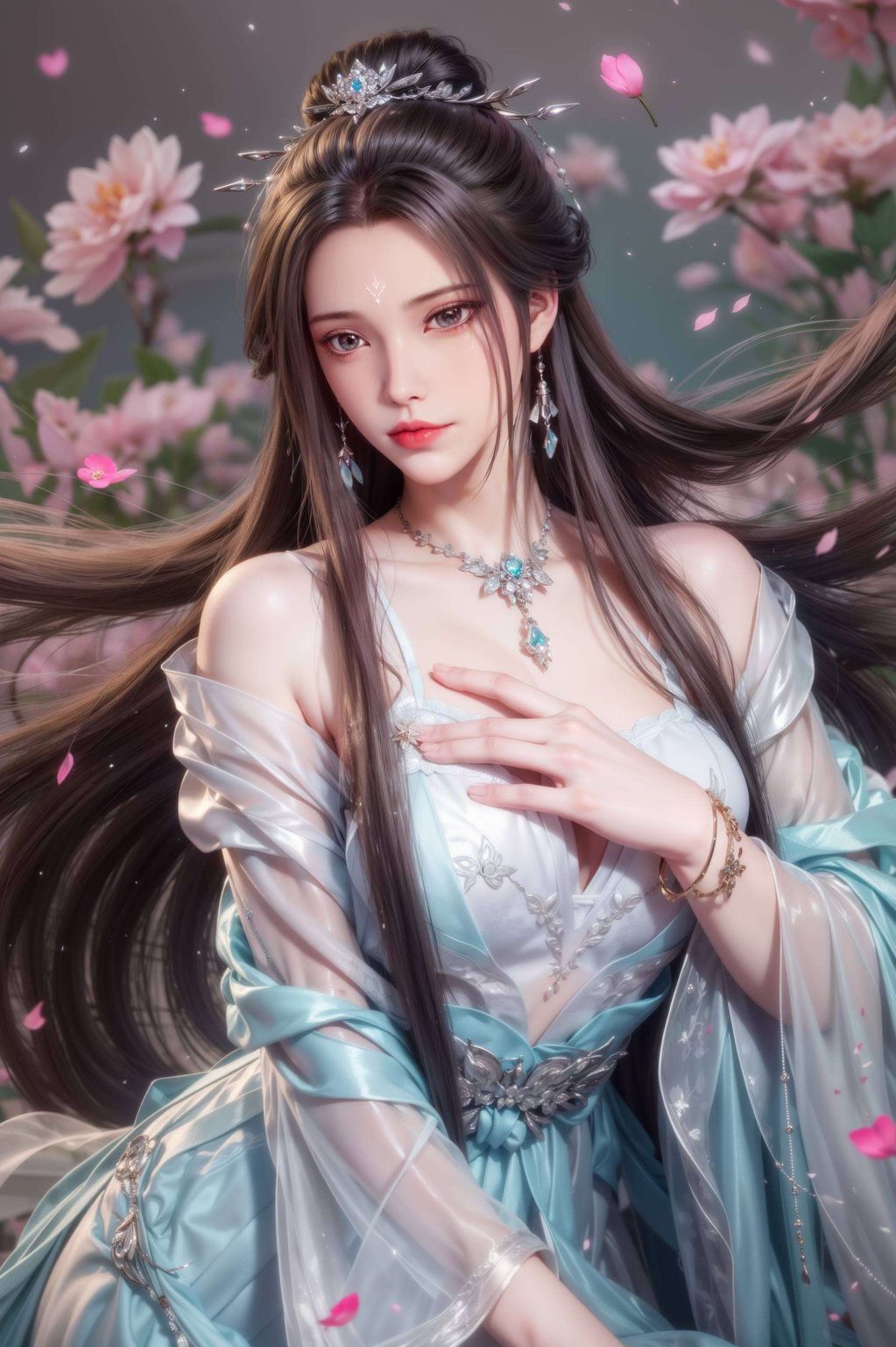 是《诛仙》中令人难忘的国漫女神她的风采化作手机壁纸