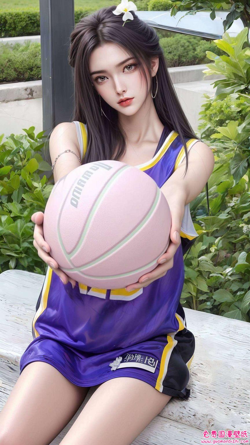 让人沉醉不已她如同国漫壁纸中的一道风景