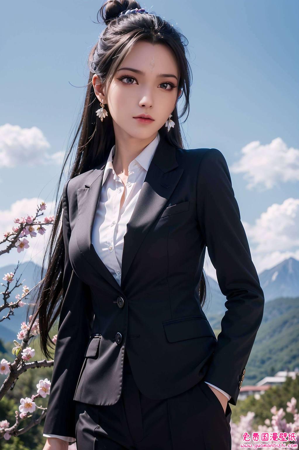 她们的身影仿佛穿越了诛仙的玄幻世界碧瑶与陆雪琪两位国漫女神交相辉映