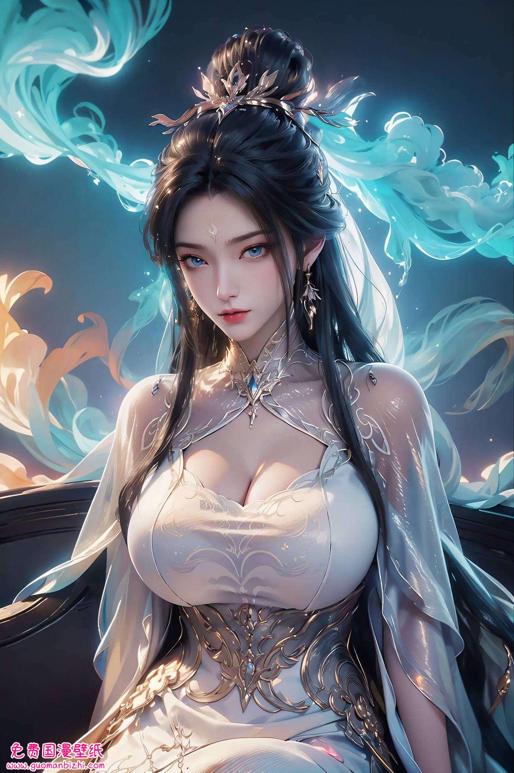 那精致的眉眼她穿越屏幕