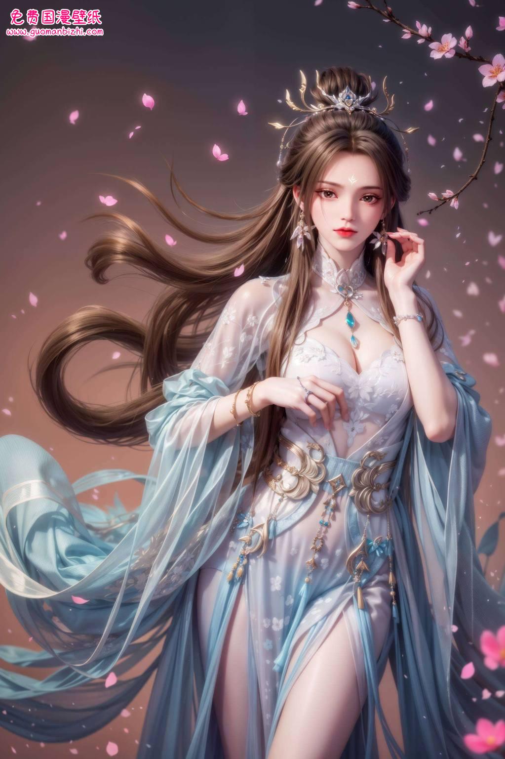 国漫女神陆雪琪挥舞神剑她的风采犹如绚烂烟花