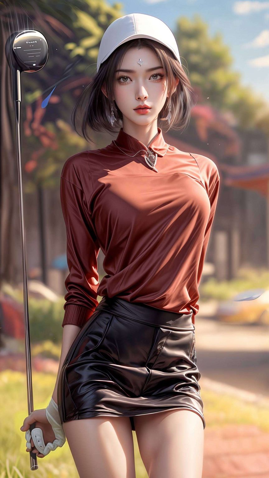 在绚烂的苹果炫彩壁纸中如同国漫中的女神降临人间