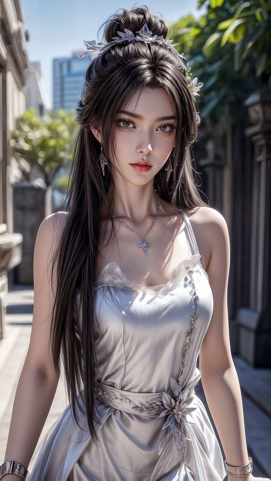 如同一朵盛开在诛仙世界中的白莲人生如梦