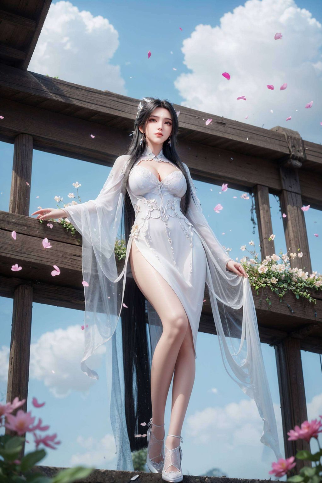 不仅颜值爆表小可爱们！🌟今天给大家带来一款超级梦幻的陆雪琪动态壁纸哦！这位来自国漫大作《诛仙》的女神