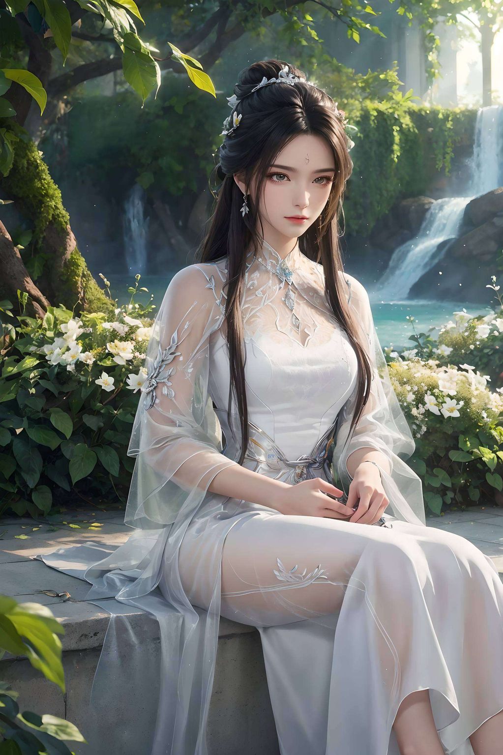 在诛仙的世界里让这位国漫女神的美丽