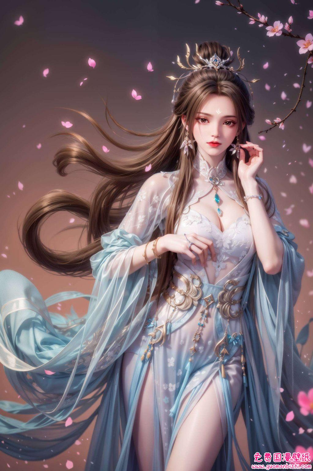 让你的安卓手机瞬间变身国漫仙境！她就是那个战斗力爆表的陆雪琪；换上轻衣