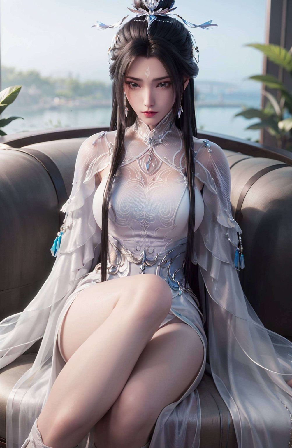 漫步在国漫的绚丽世界唯有美好的画面与国漫女神的倩影