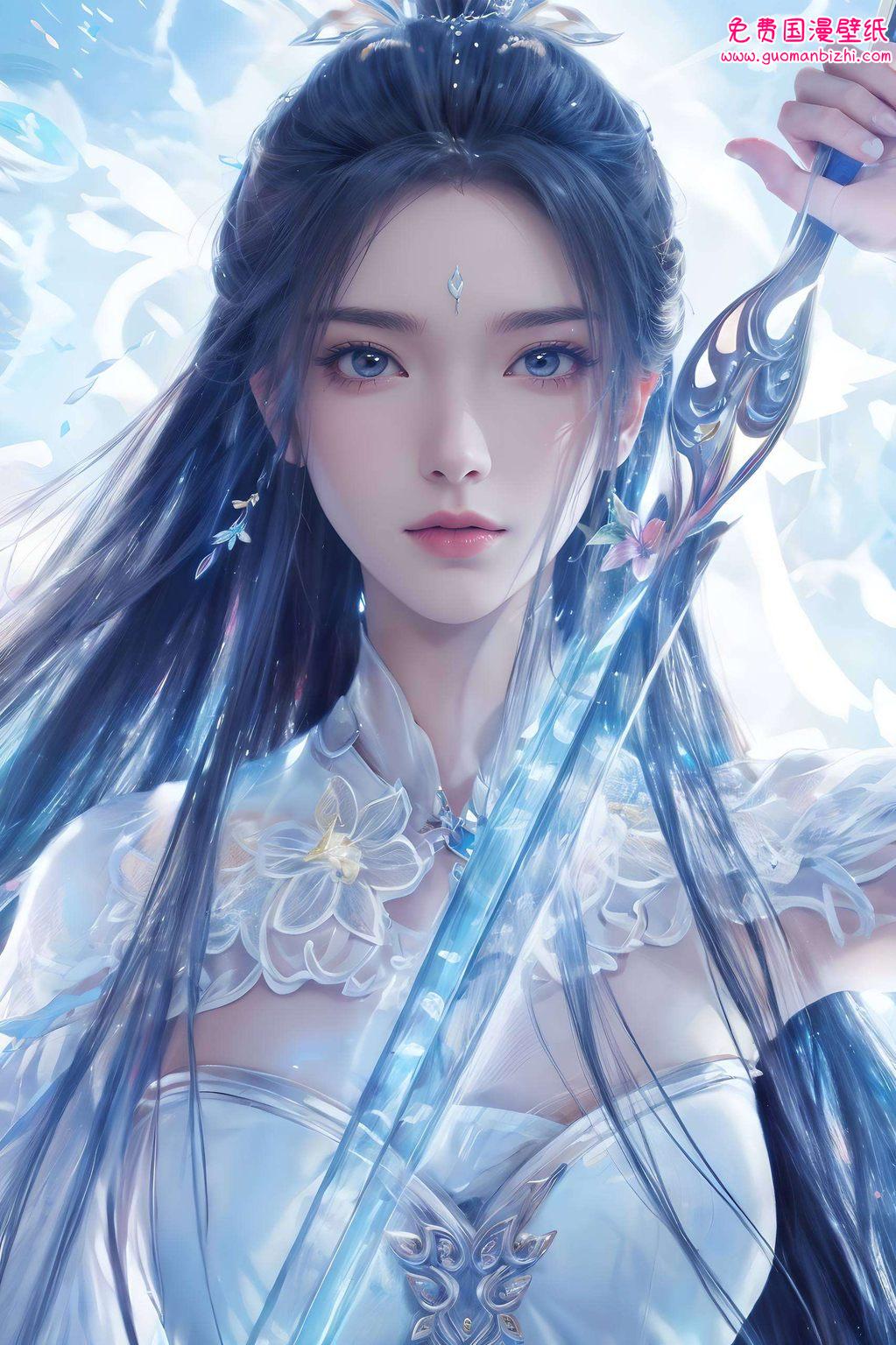 她是国漫中的女神每一次挥剑而出