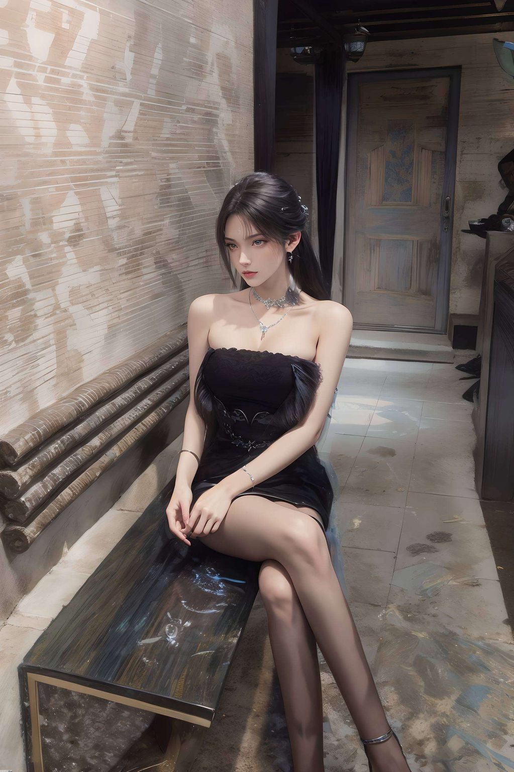 小可爱们但这张壁纸里的她