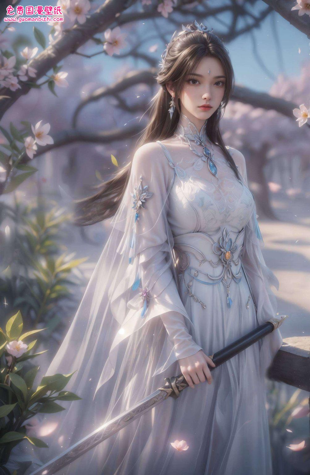 让人不禁在繁忙的生活中是国漫美女中的一抹独特风景