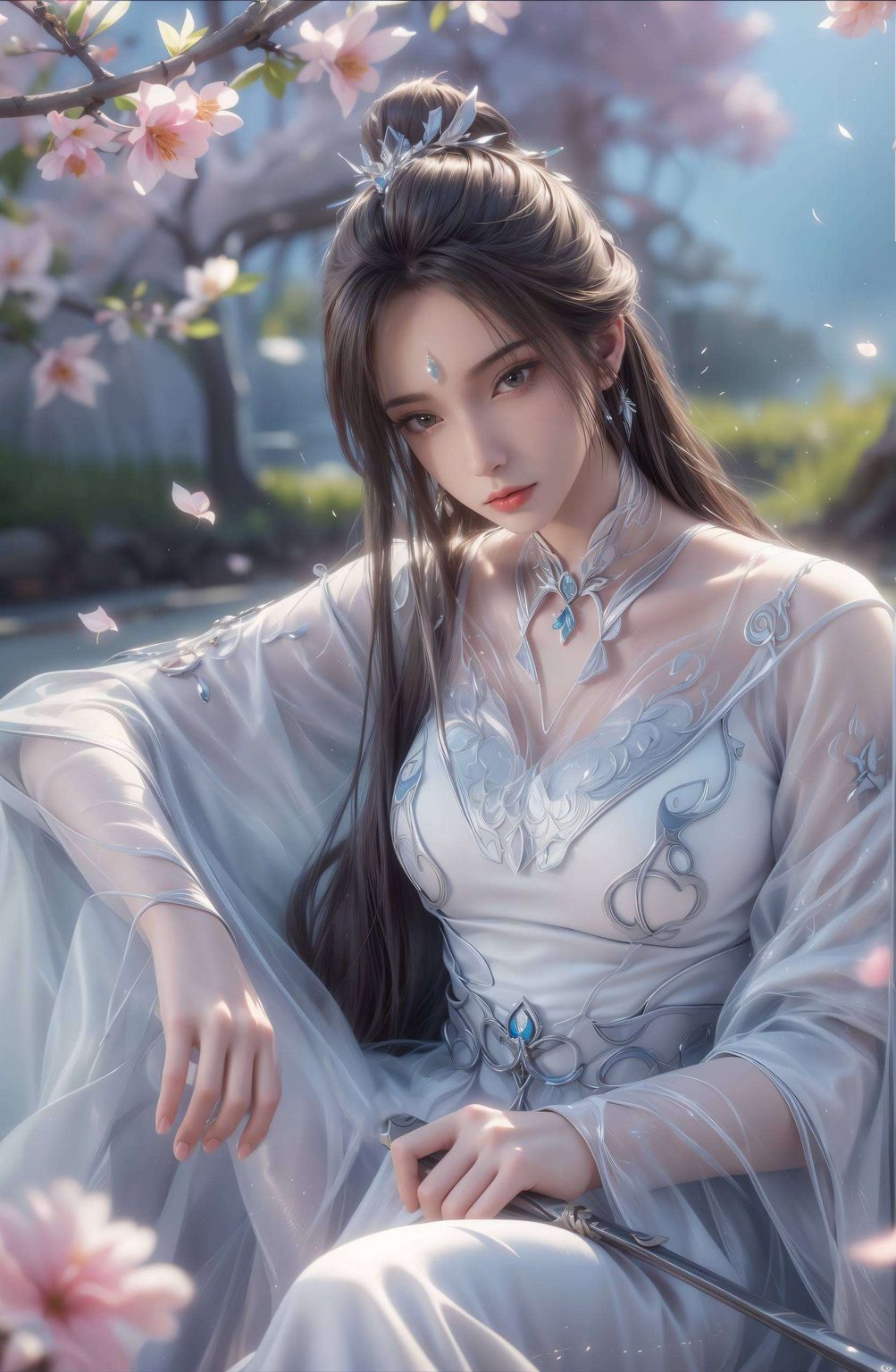 今天给大家带来一款超清全屏的陆雪琪壁纸这位来自《诛仙》的国漫女神