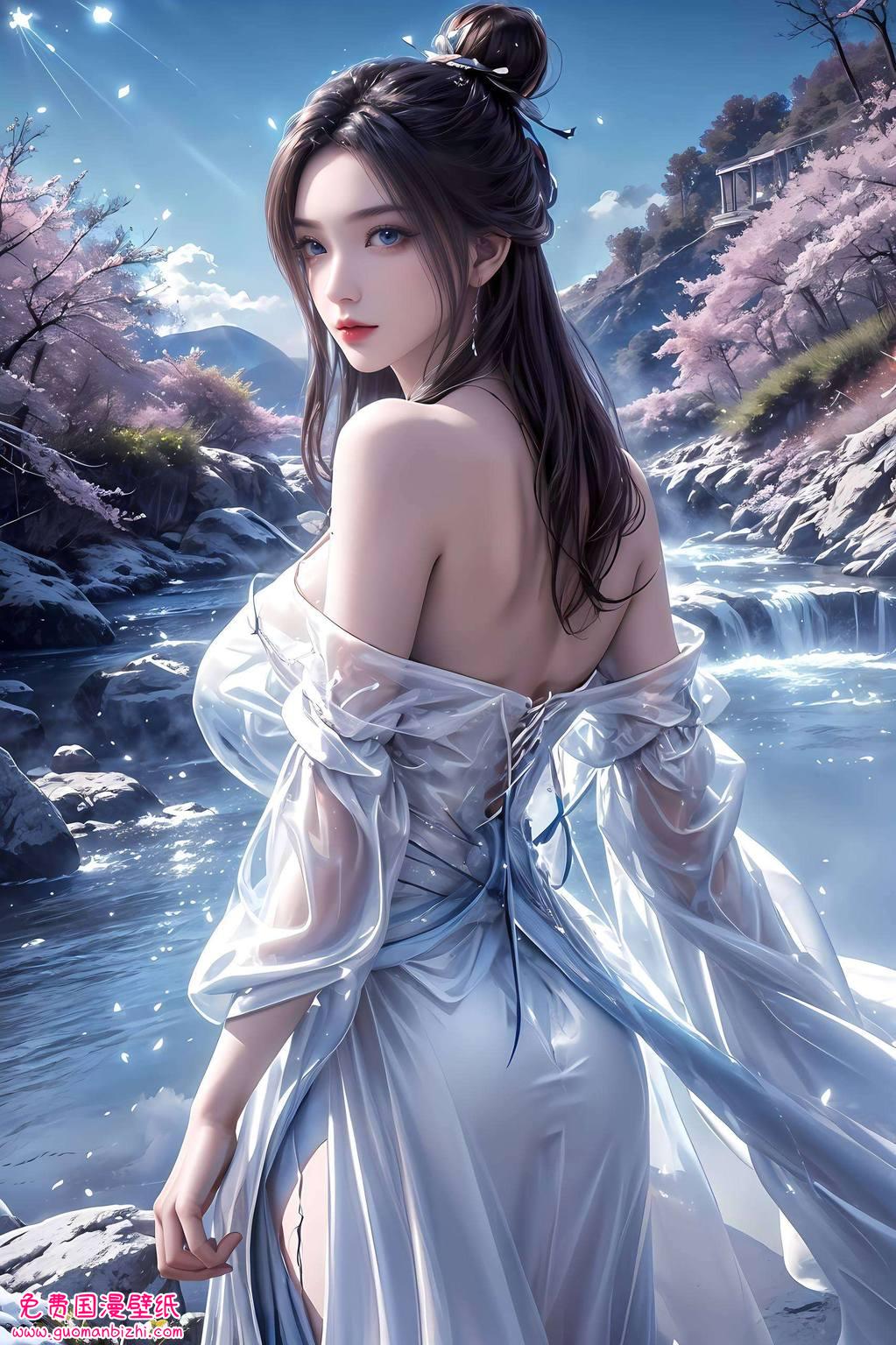 嘿每天都能和这位国漫美女相伴