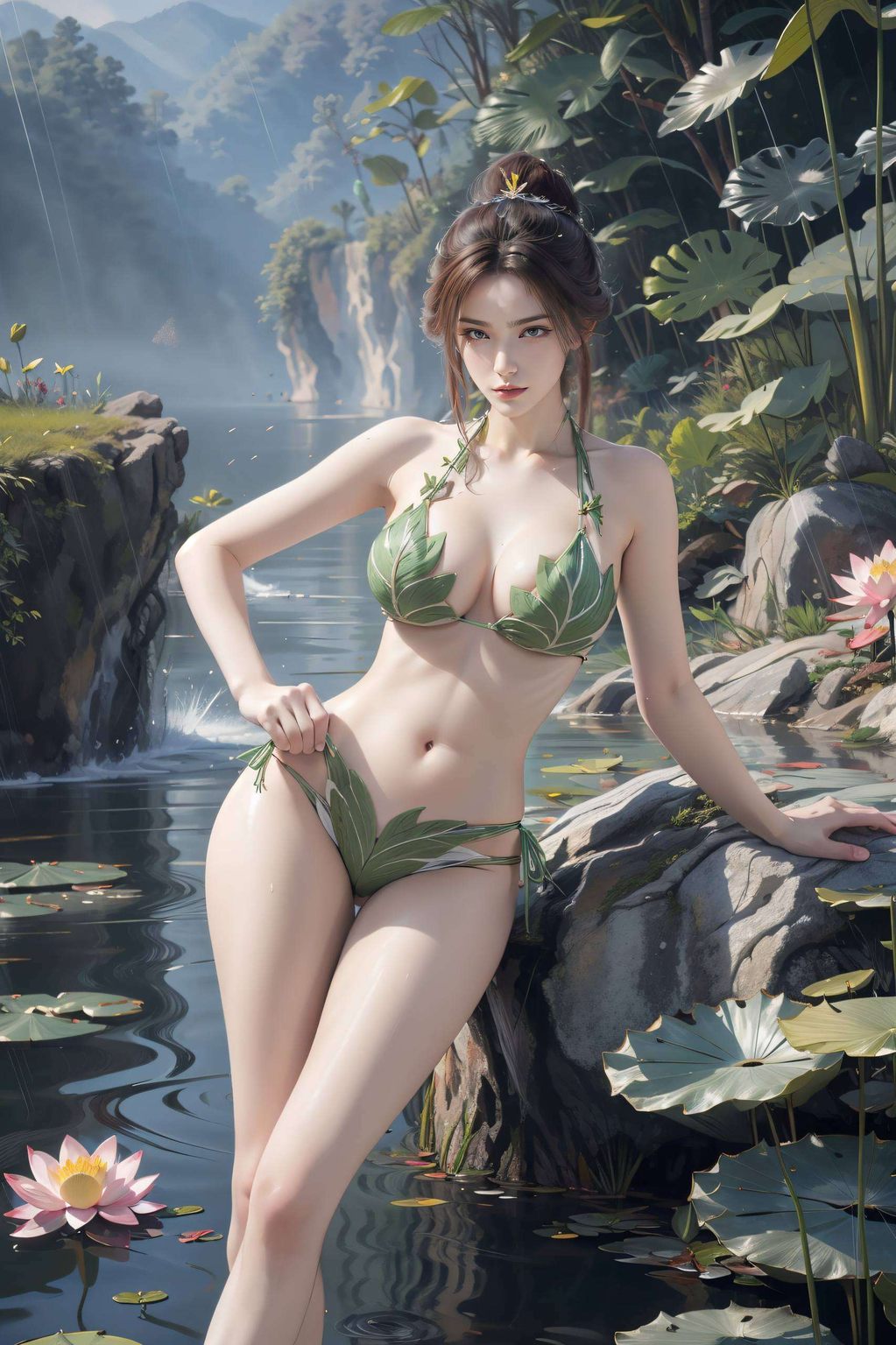 她的眼神深邃而坚定这张横屏壁纸