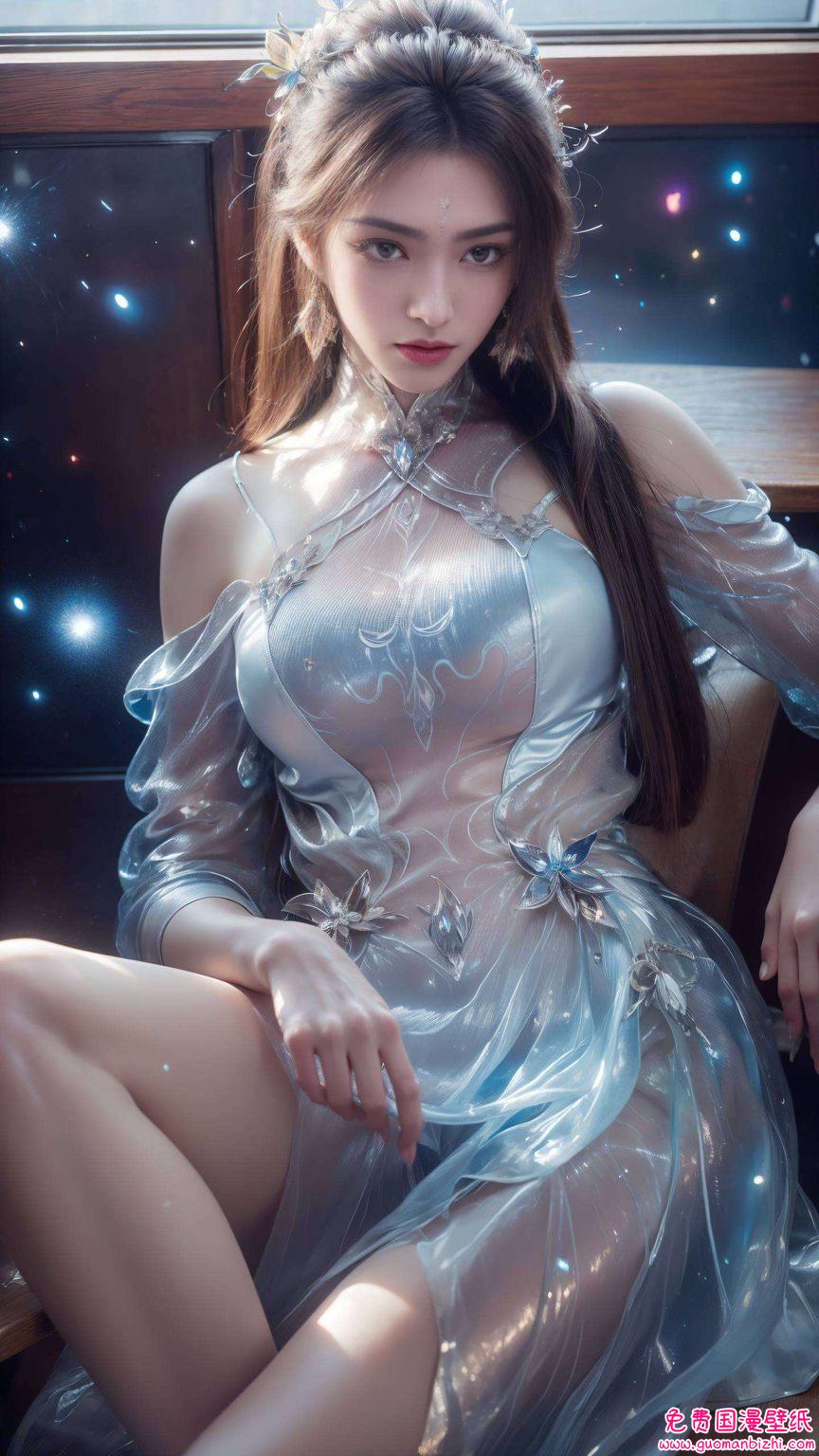 如同冰封千年的湖泊作为《诛仙2》中的国漫女神