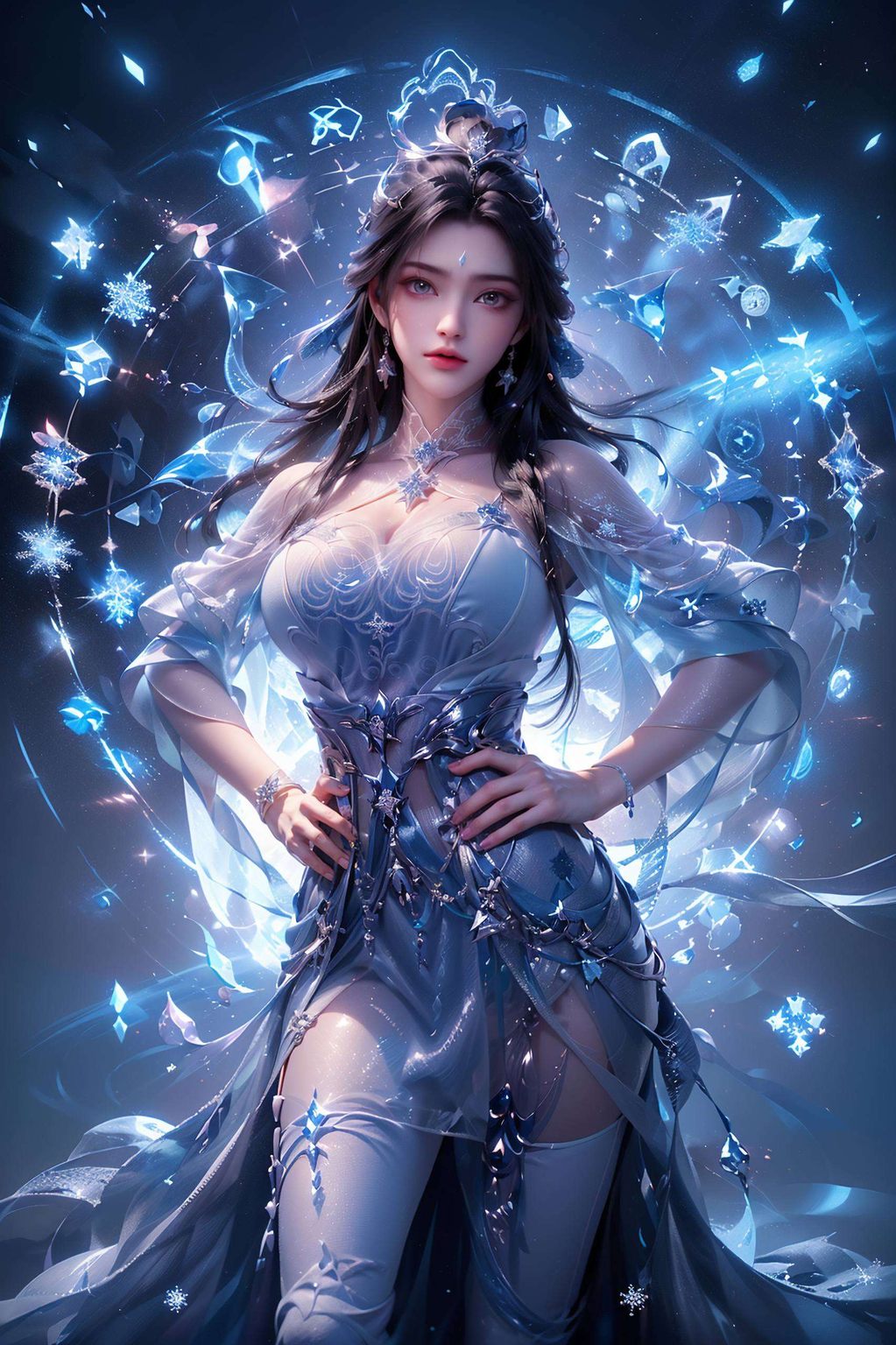 快来收藏这款充满玄幻气息的陆雪琪超高清壁纸眼神坚定的陆雪琪