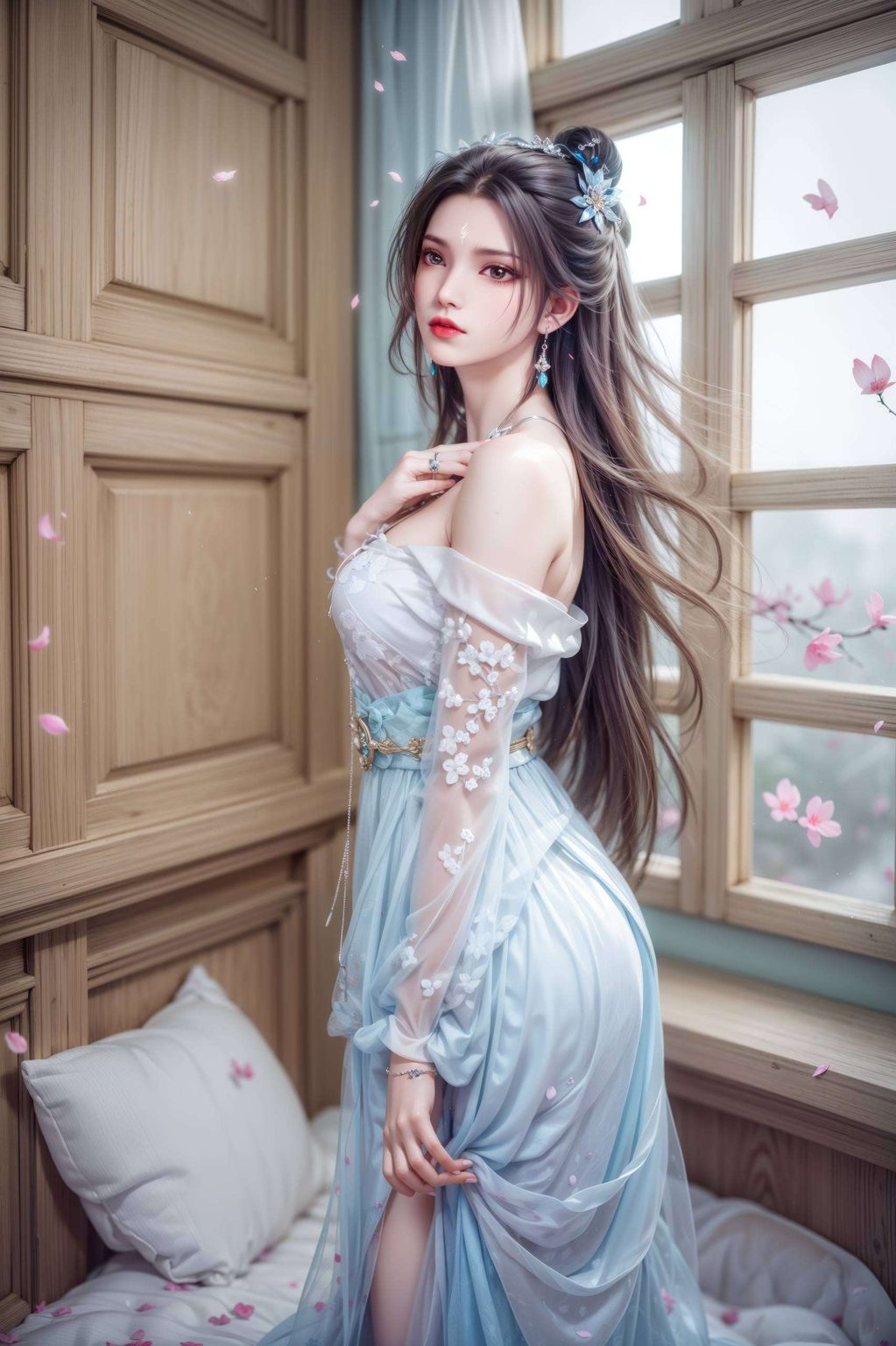 陆雪琪如画中走出的国漫女神她的眼神深邃