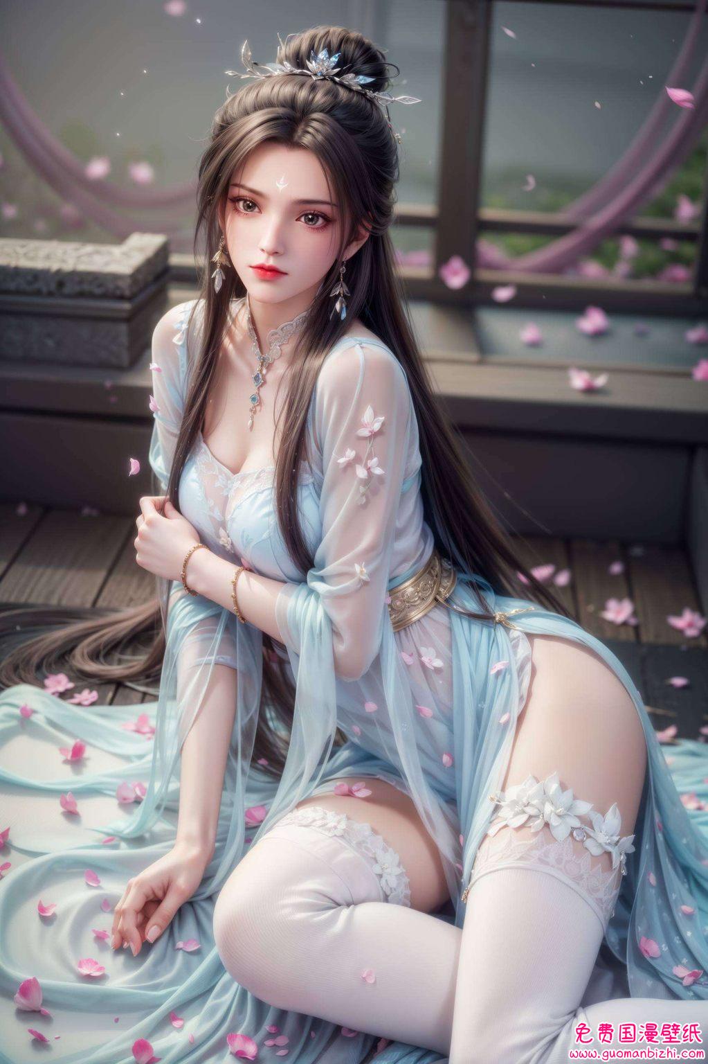 完美适配1920x1080分辨率哦!这位来自国漫经典《诛仙》的冰山美人各位小可爱们