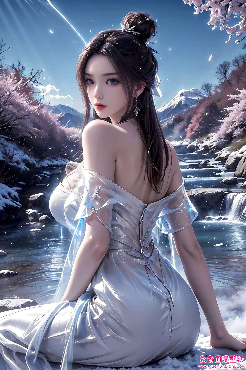 她那独特的魅力都是壁纸上的绝美风景