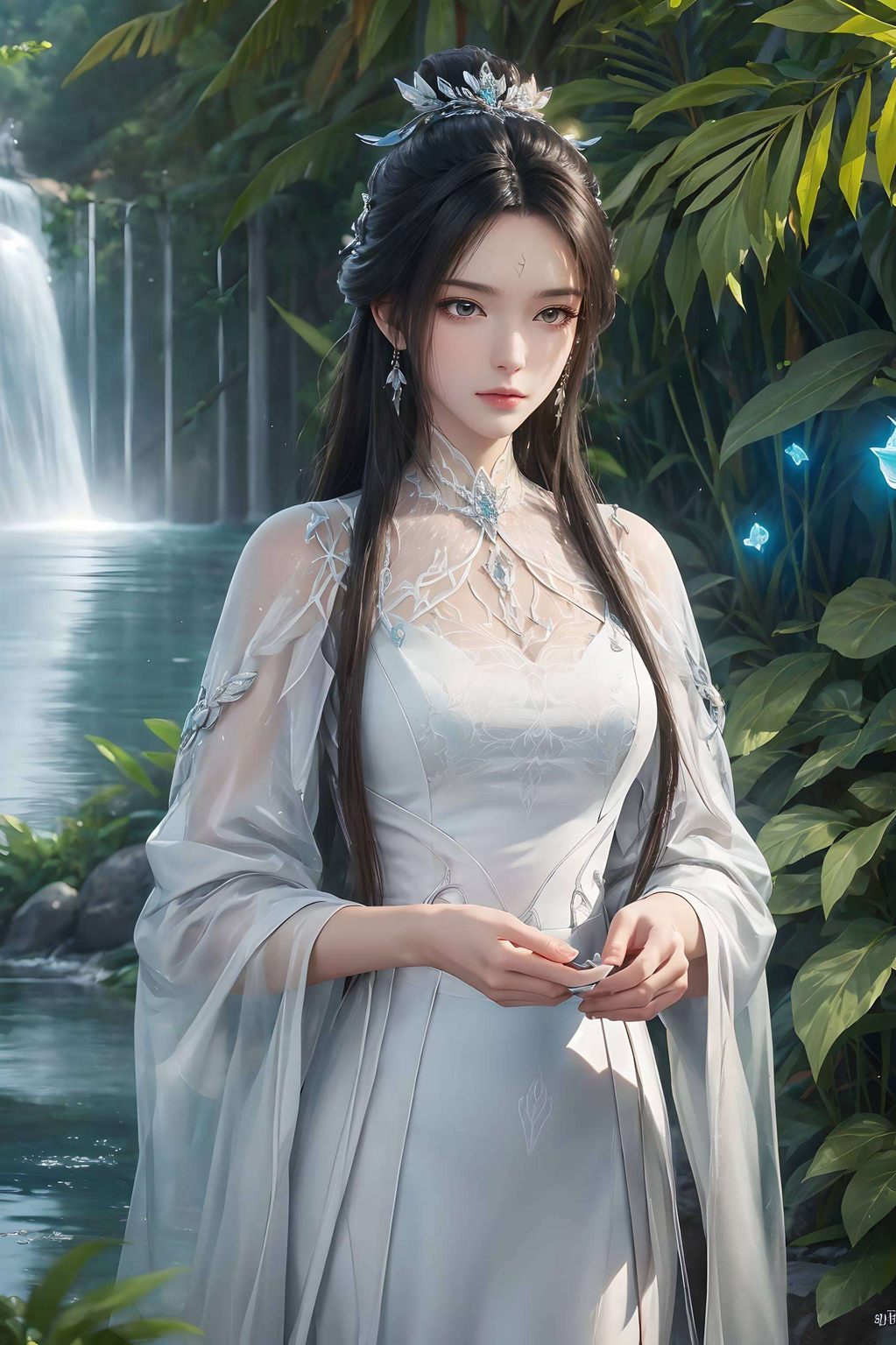 以她独特的魅力和清冷的气质如今