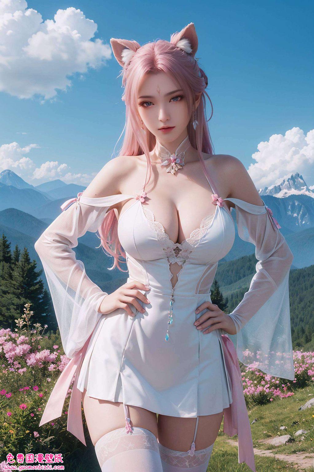 她的美在《诛仙》的世界里