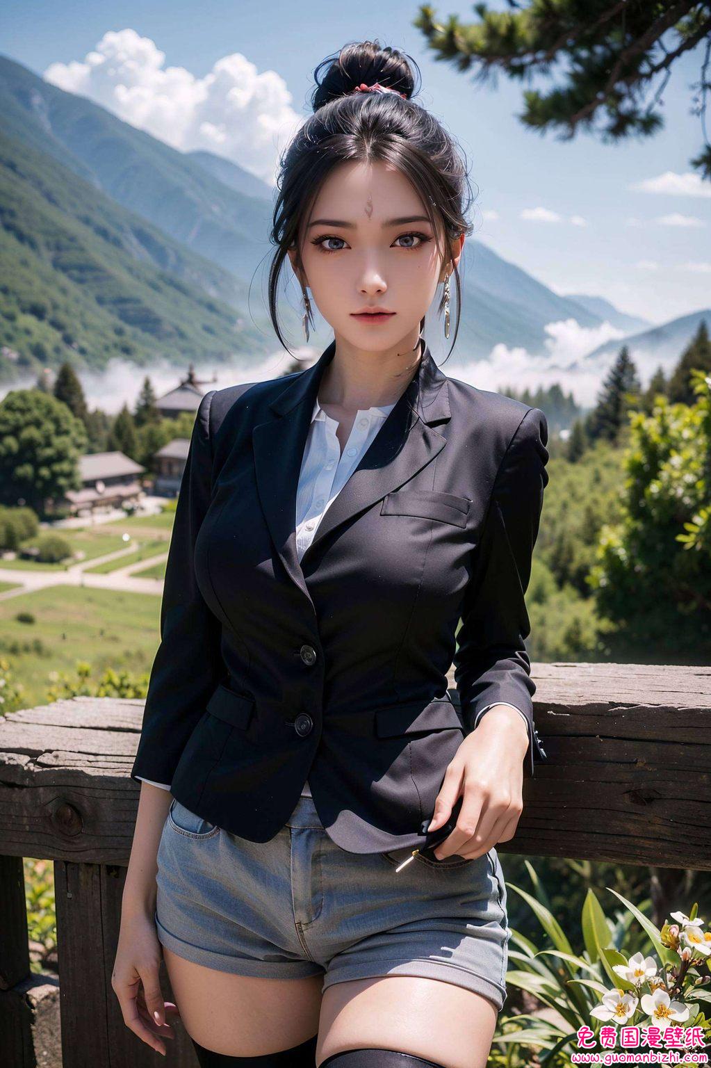 生活中的每一次触碰成为了无数粉丝心中的国漫女神