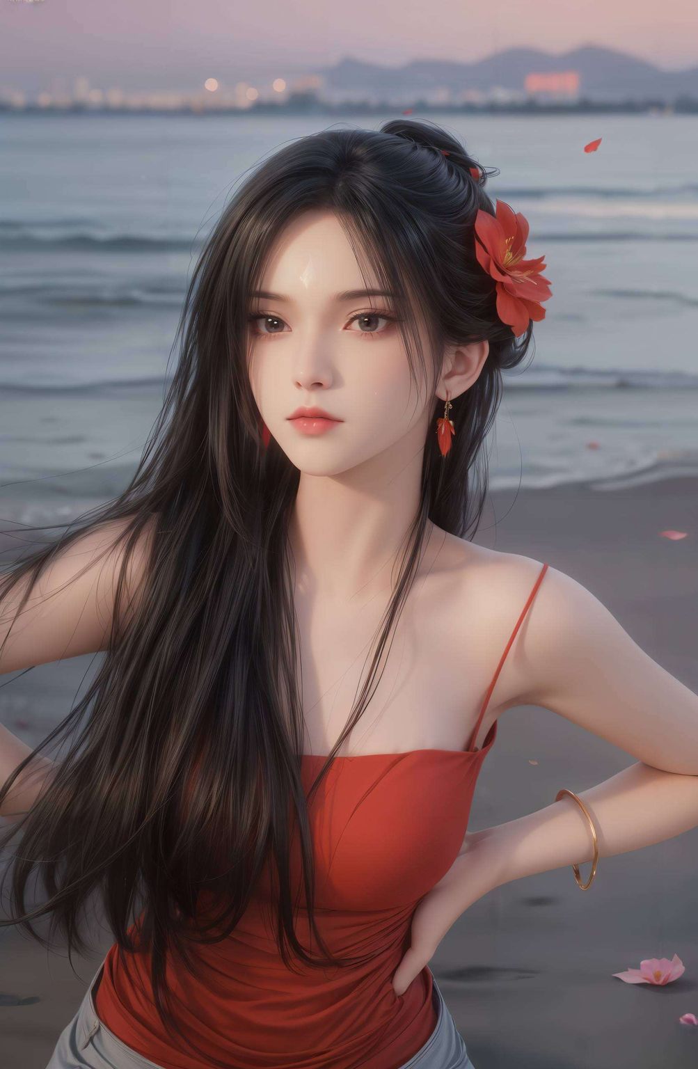 陆雪琪宛若仙子下凡