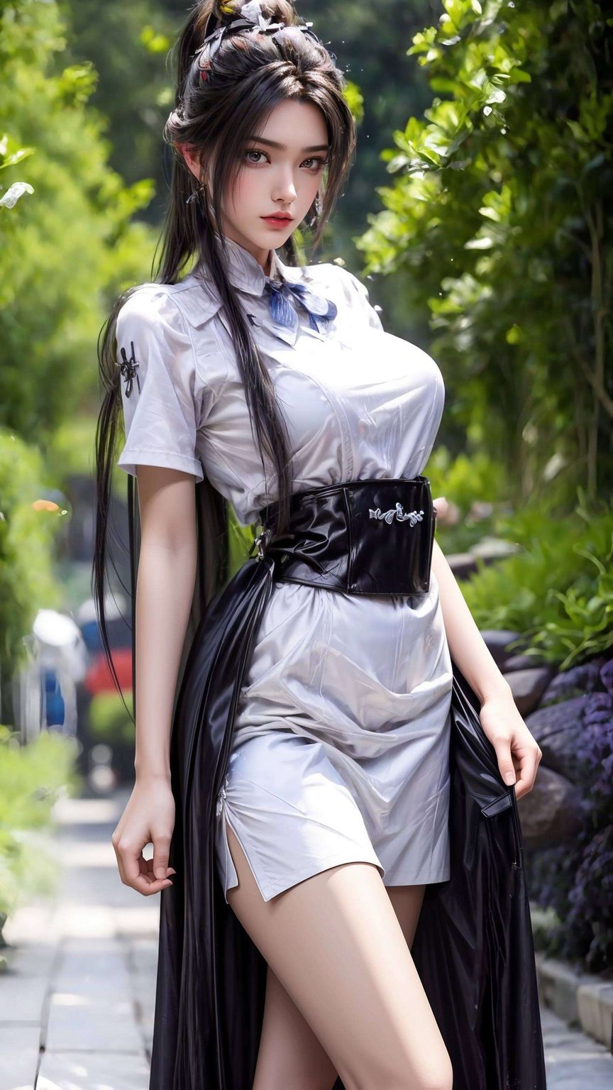 那气质、那容颜和国漫女神共度浪漫时光哦！小调皮们