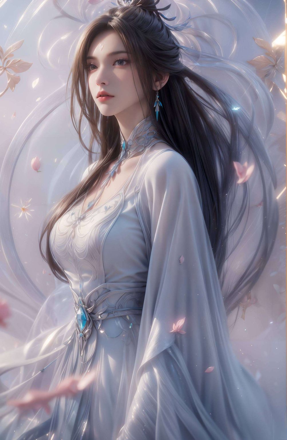 这位《诛仙》中的女神都是对美与玄幻世界的深情致敬