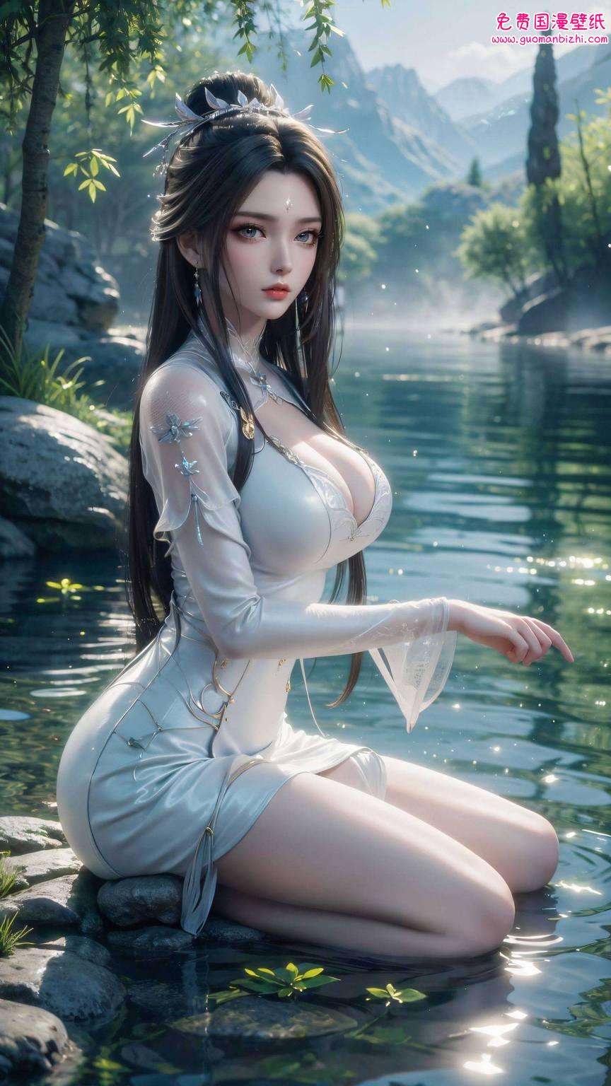 今天给大家带来一款超美的陆雪琪炫彩壁纸简直让人一见倾心