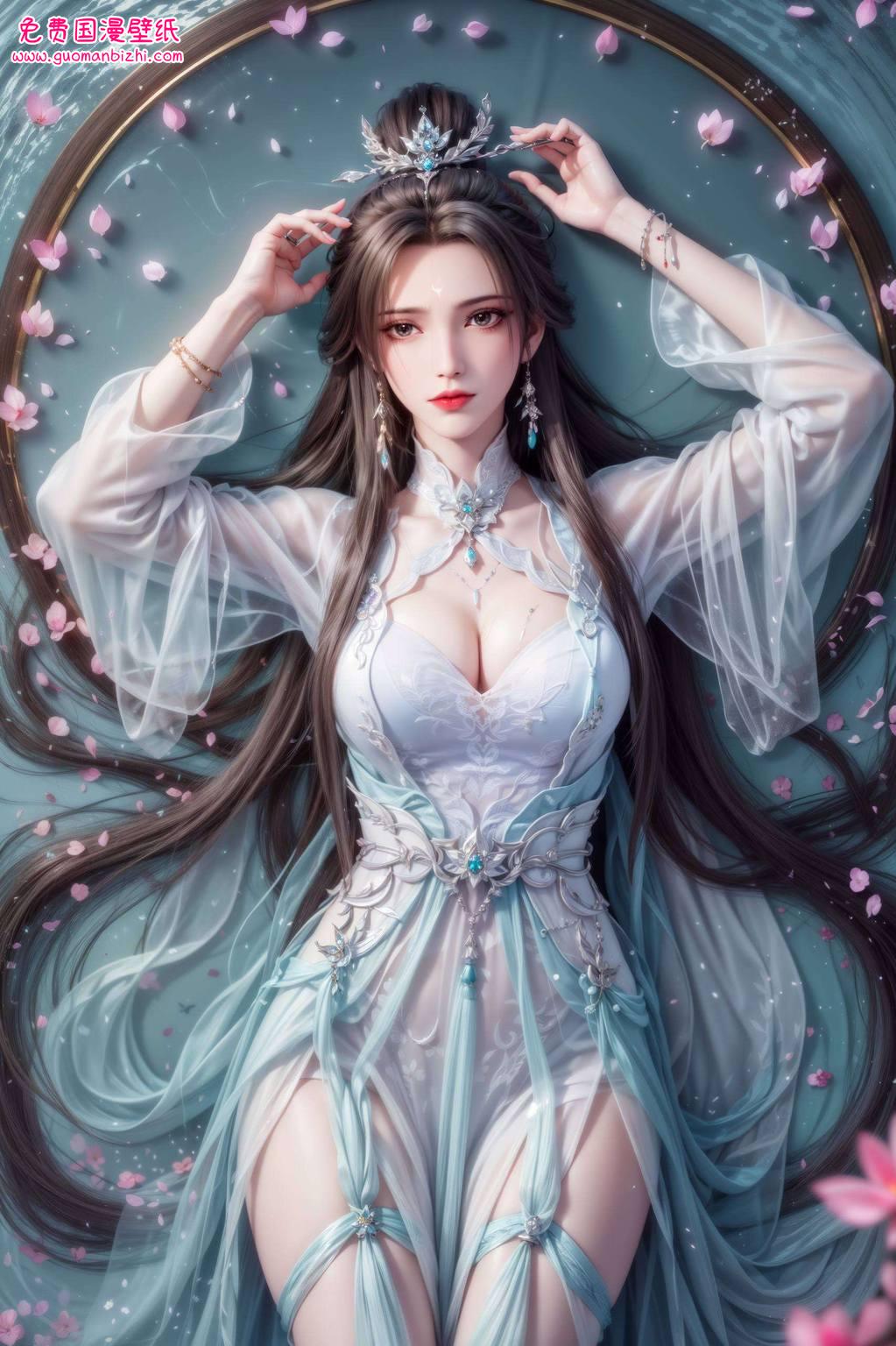 不禁让人感叹：此画中人动漫女神的灵动