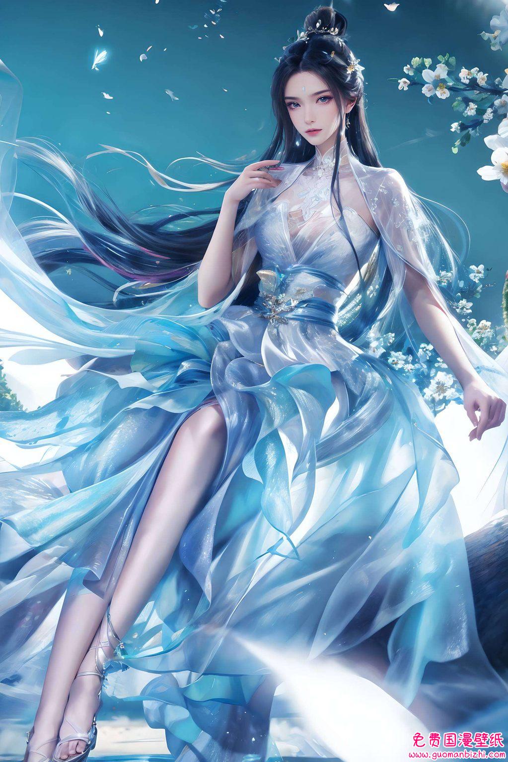 她的美就像苹果的炫彩一样