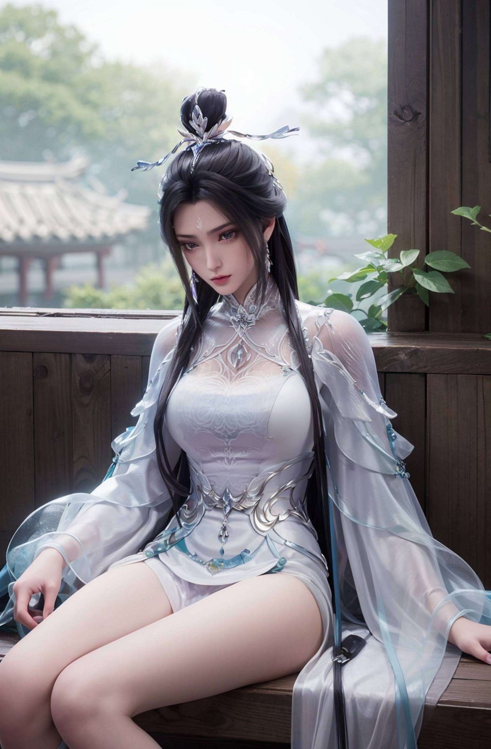 诠释着动漫美女的另一种风情在这纷繁的世界里