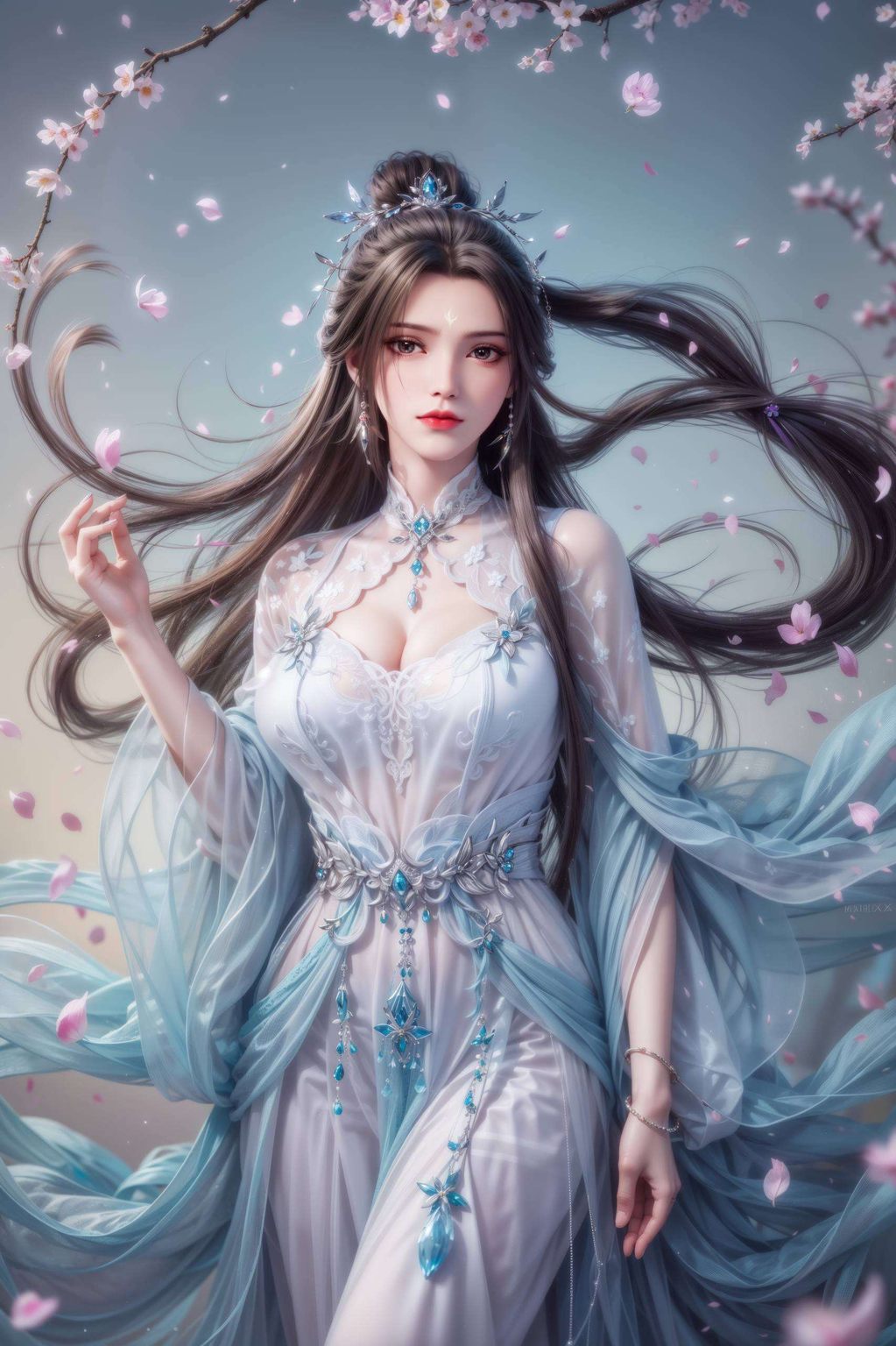 一起仙气满满吧！就像是一朵盛开在玄幻世界的仙花