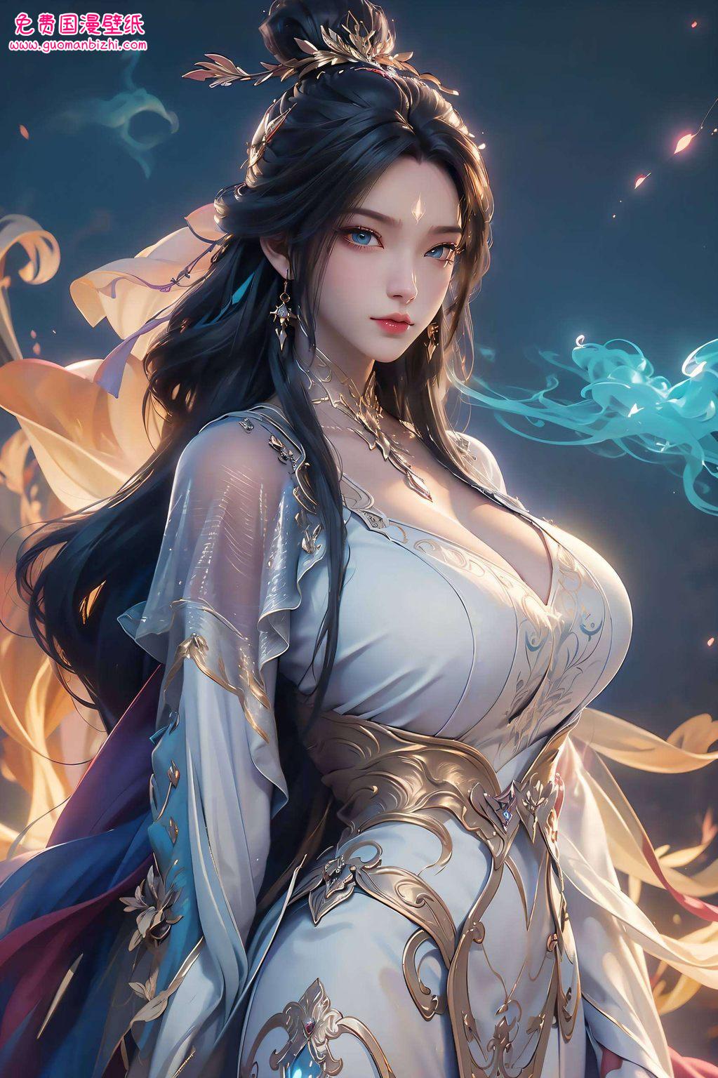 美得不要不要的给她穿上平板墙纸