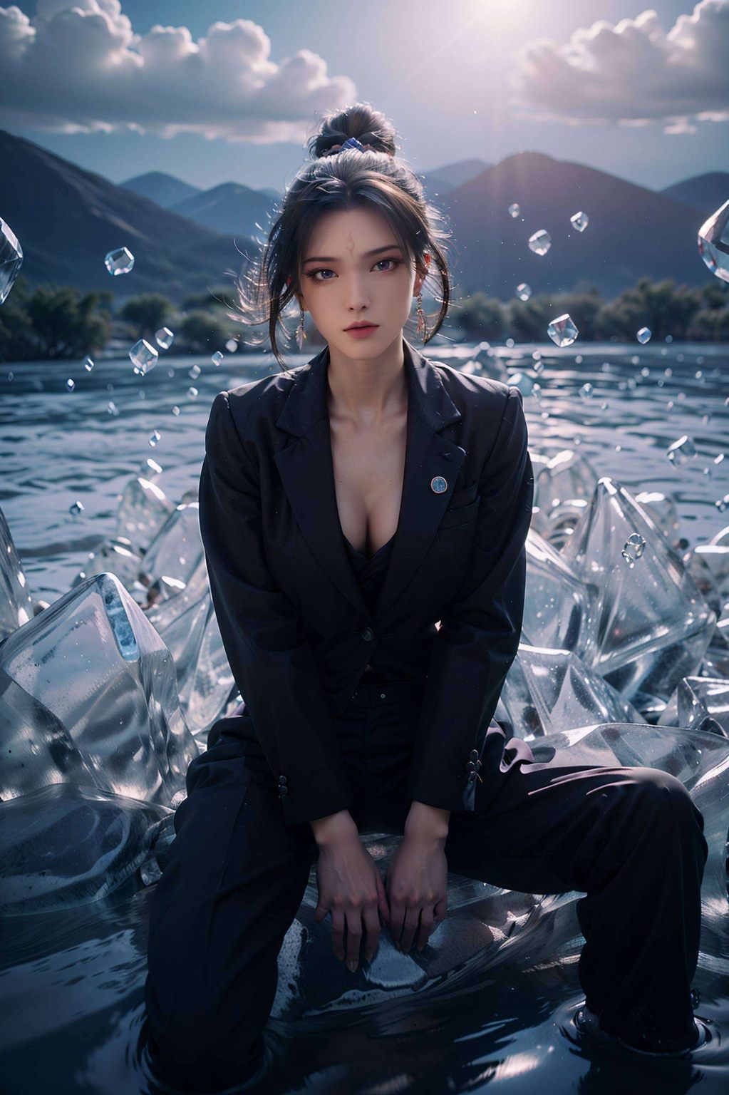 从古风漫画中提取的每一帧凡尘不染