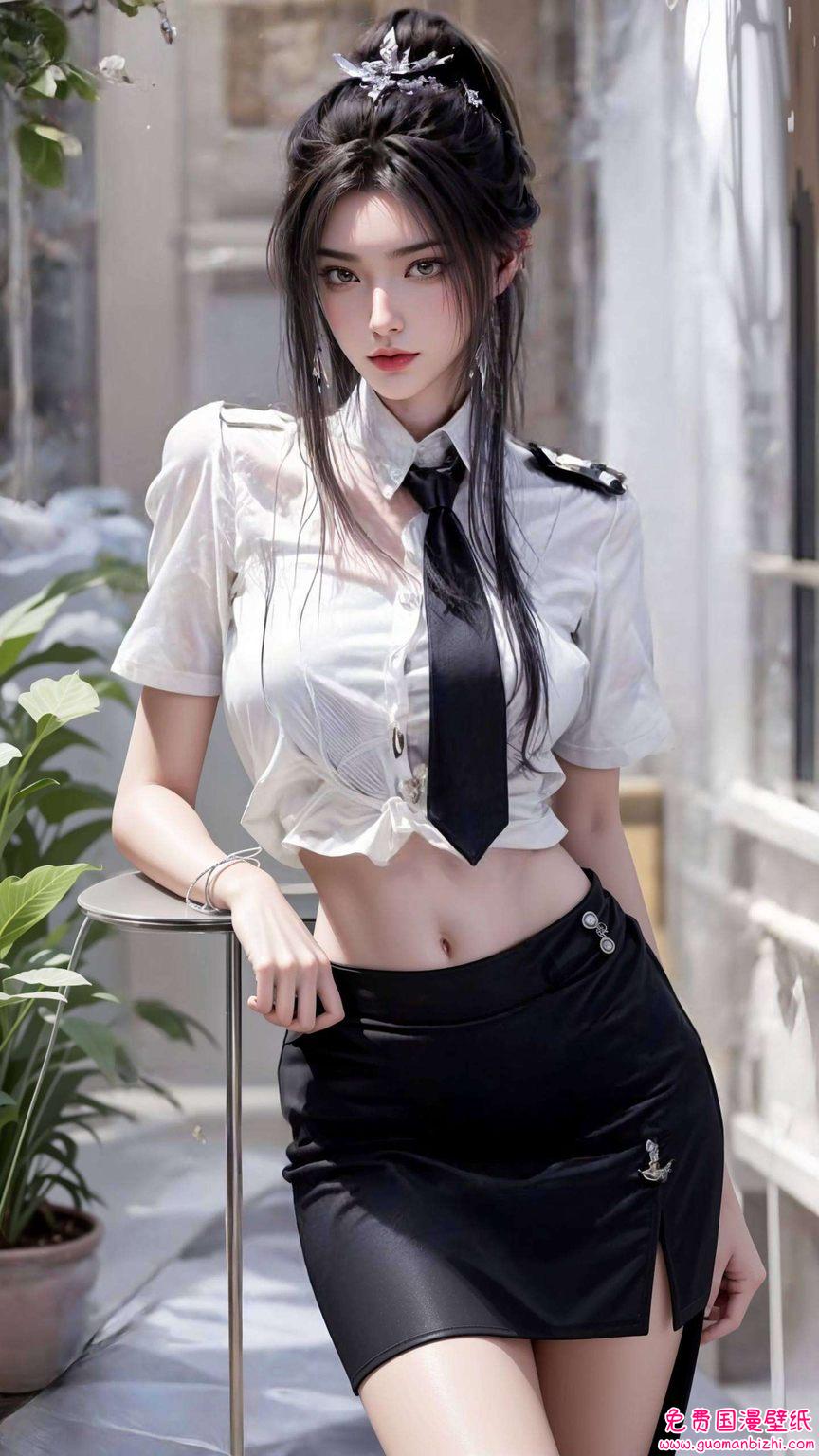 此图一展壁纸间光影交错