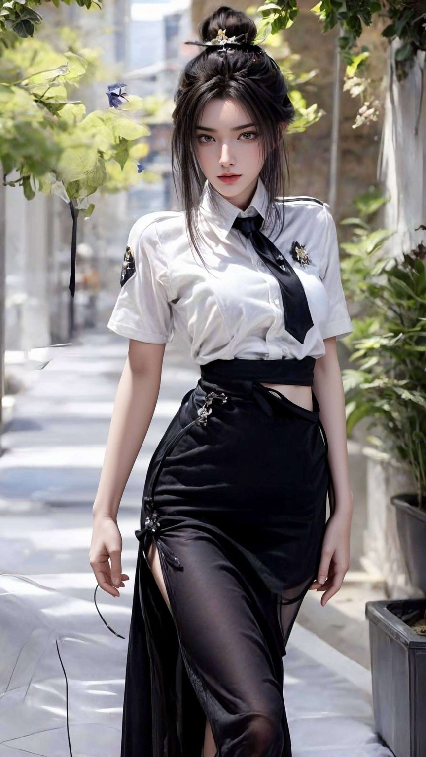 既有着动漫女神的柔美点缀你的ipad桌面