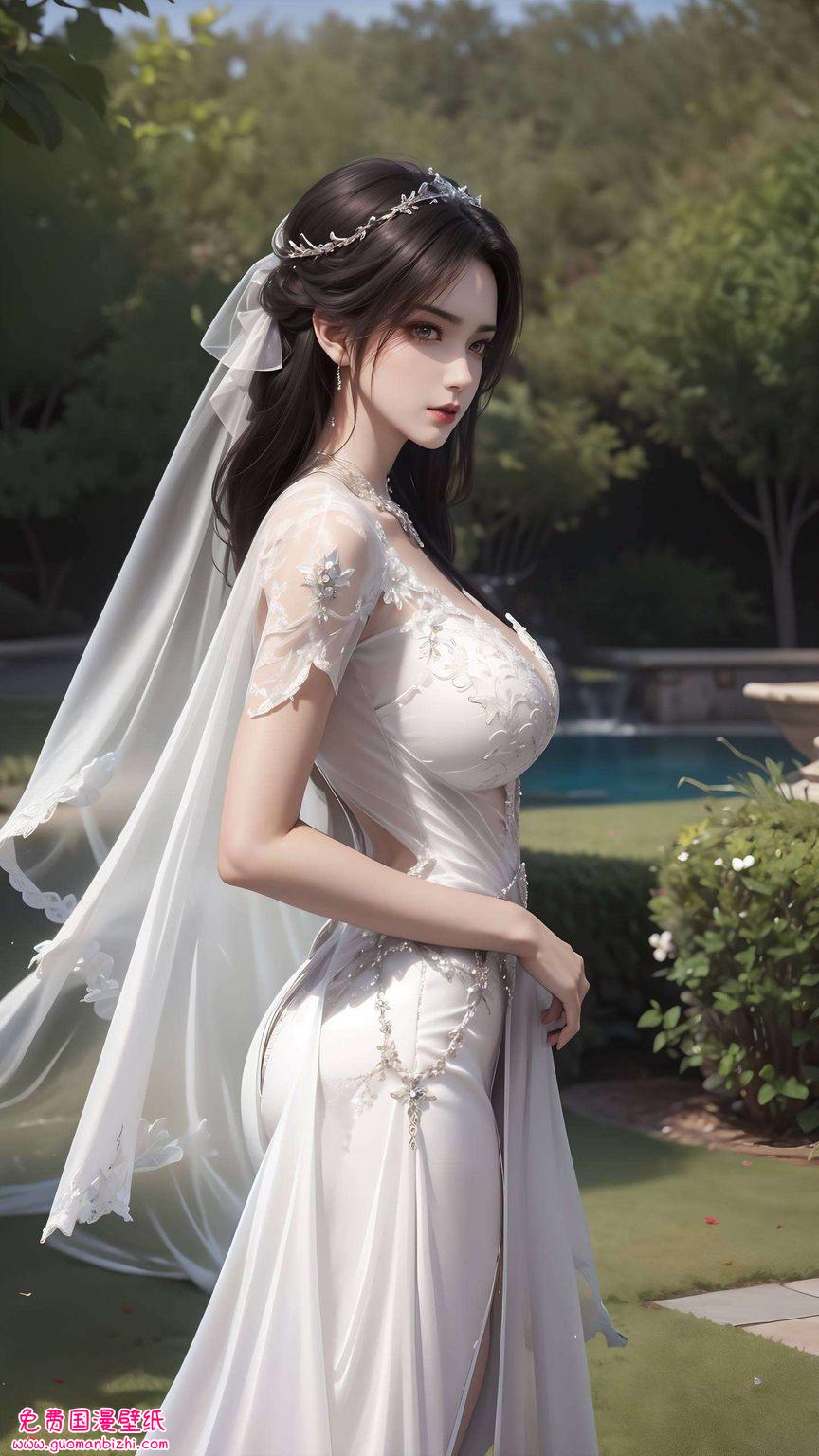 壁上生花”动漫女神的风采