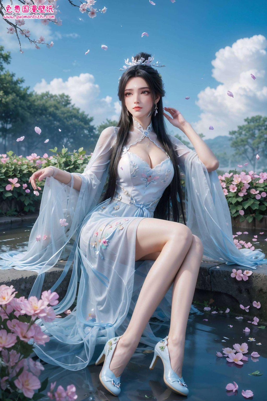 今天给大家带来一位国漫界的女神——陆雪琪！她是《诛仙》里的那位清冷剑仙是不是觉得她美得让人心动呢？快来感受一下这位国漫女神的小调皮与魅力吧！🌟✨