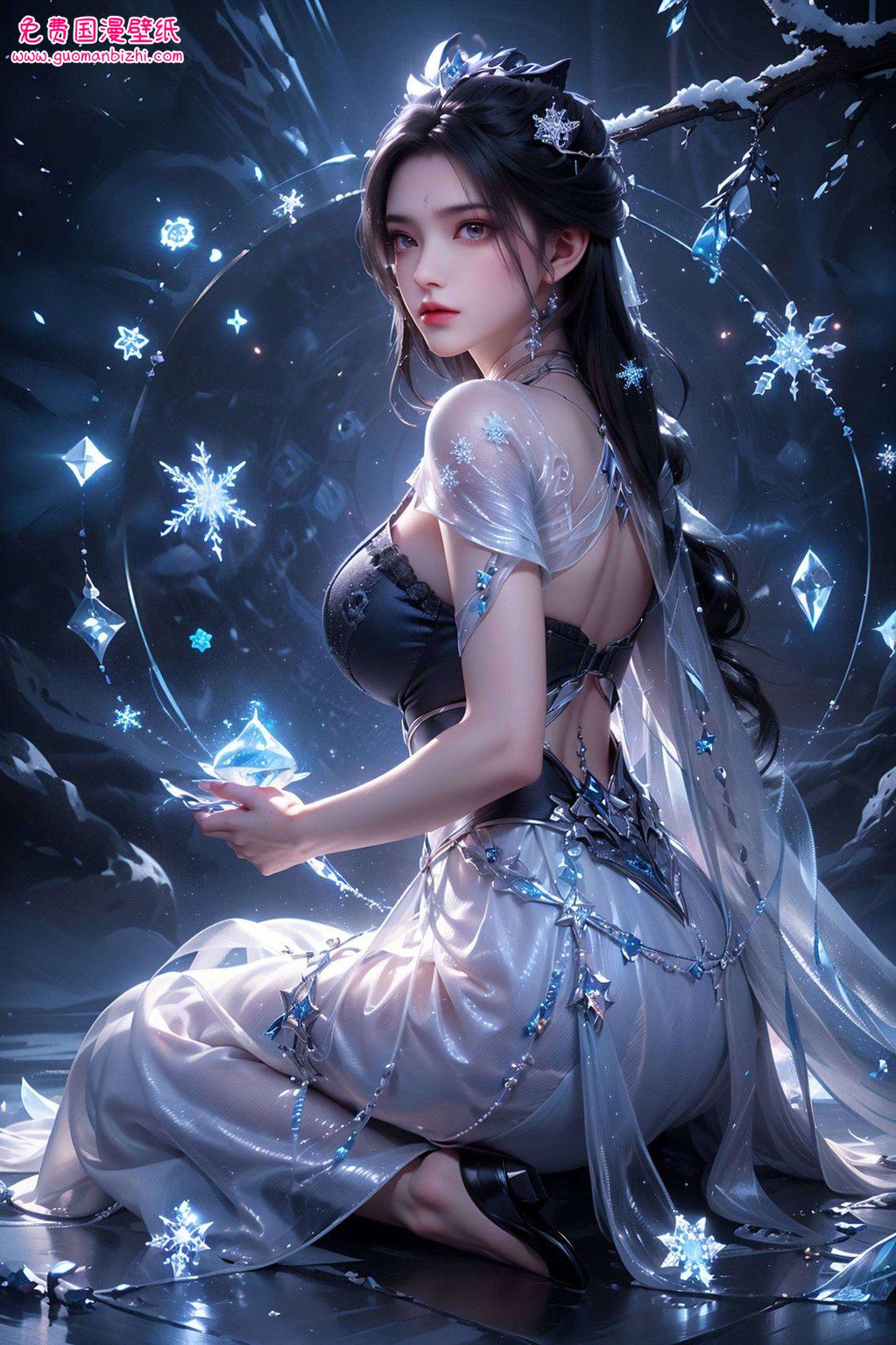 且看这绚丽壁纸原来是要介绍那位翩翩仙子陆雪琪的炫彩壁纸啊!陆雪琪