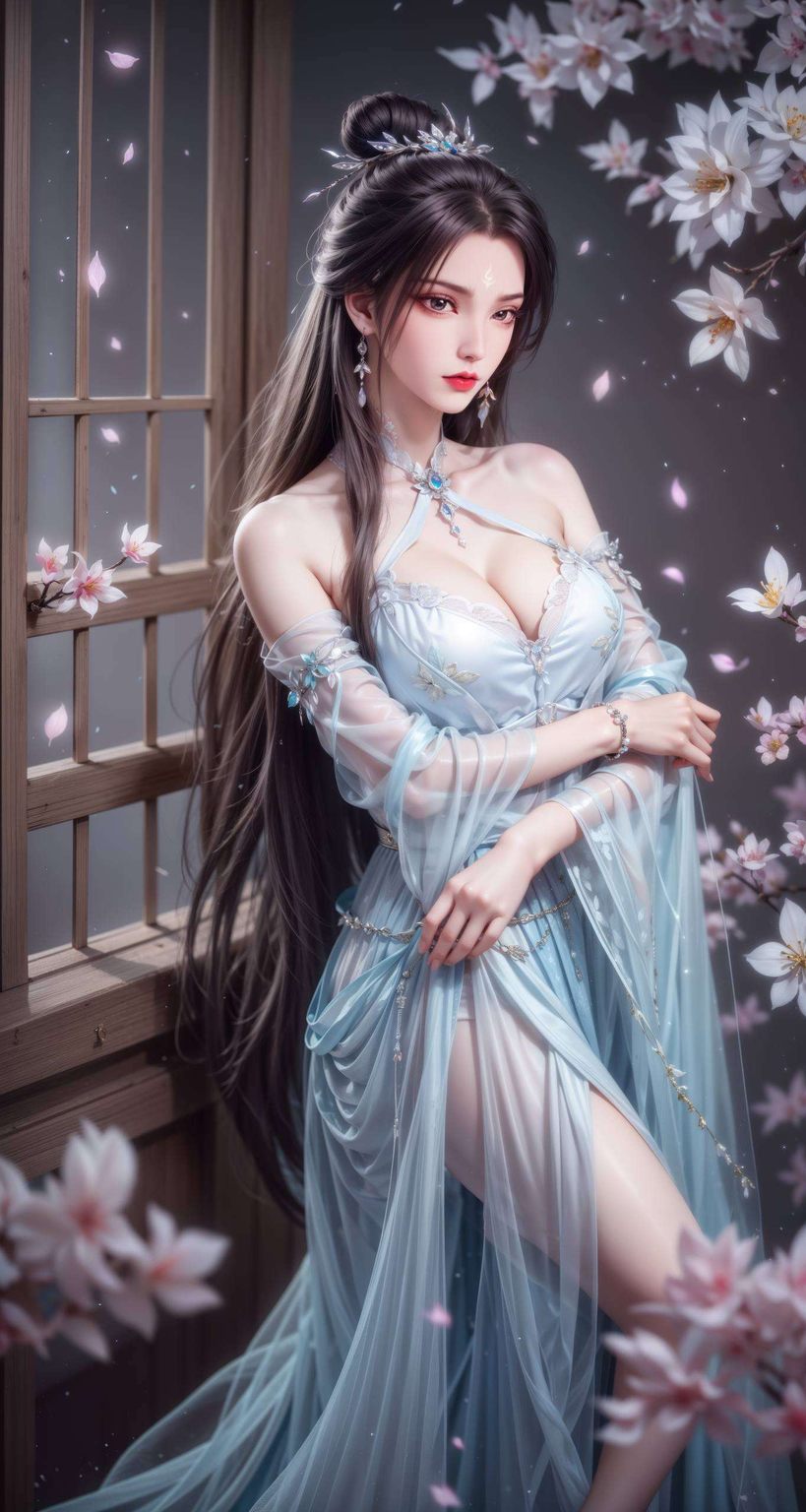 绘出国漫女神之风采仙姿飘逸
