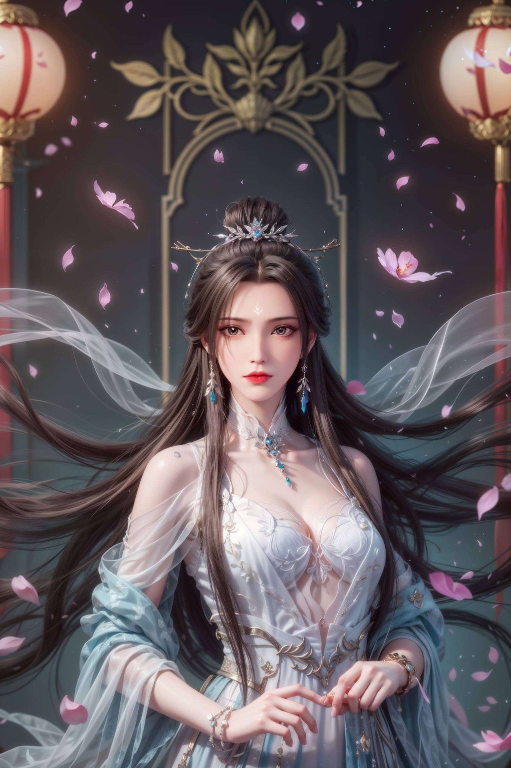 紫色壁纸陆雪琪与那些国漫女神们并列