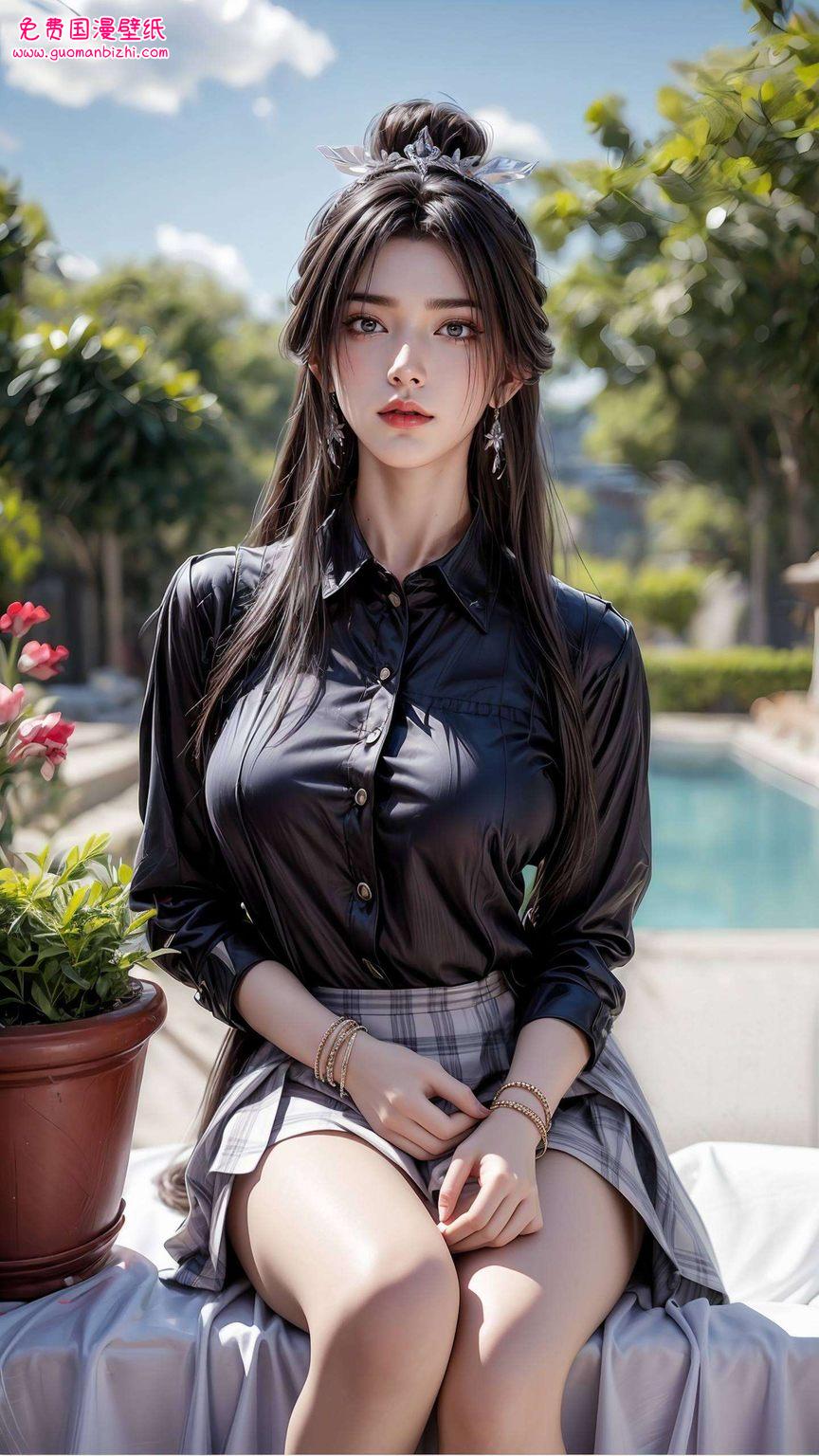 此壁纸其身影翩翩