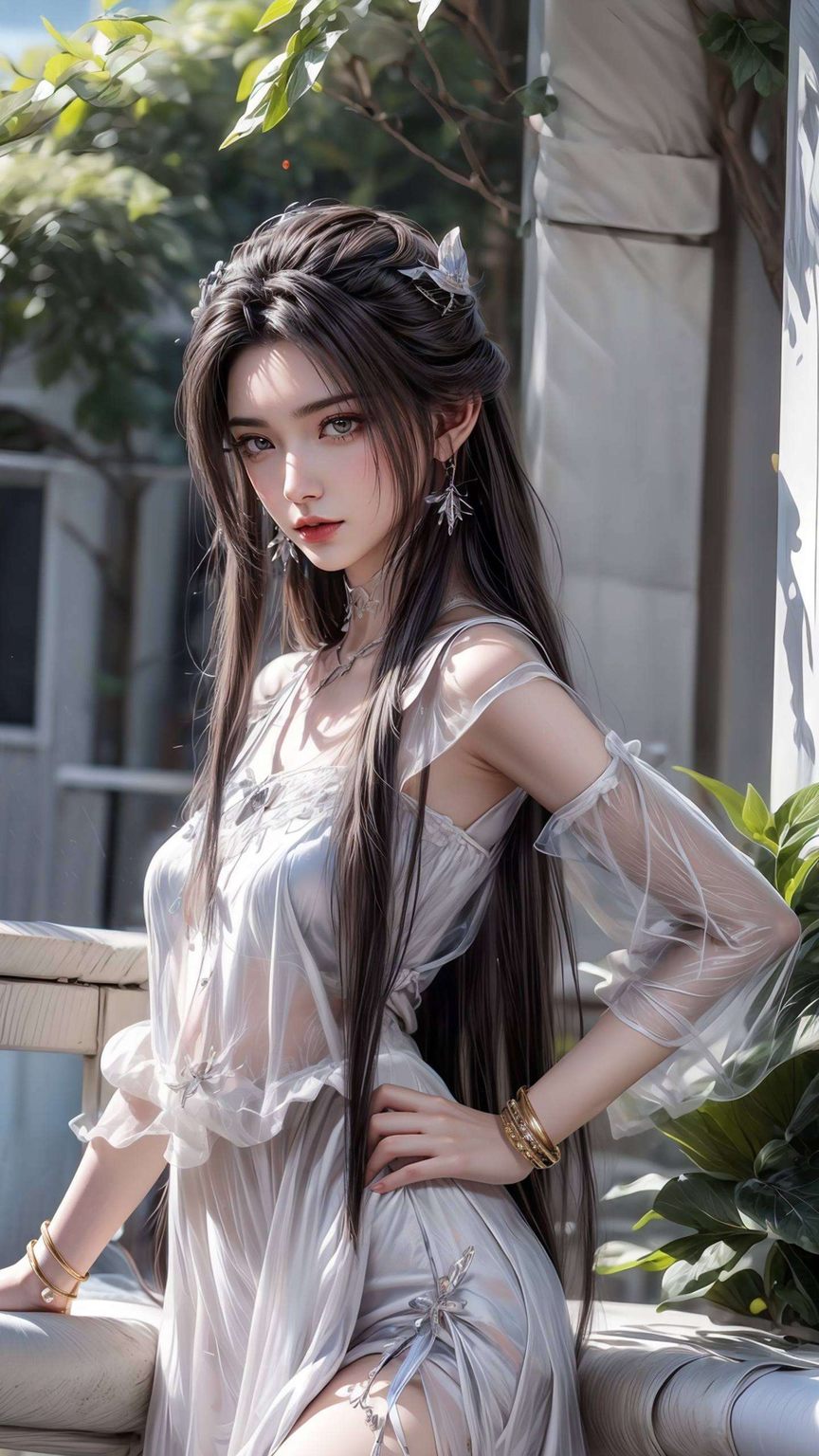 又体现了动漫美女的灵动魅力那《诛仙》中的白衣仙女