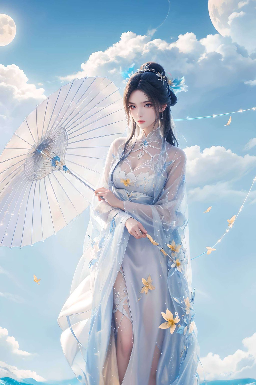 诠释着国漫女神的极致风采古风韵味十足