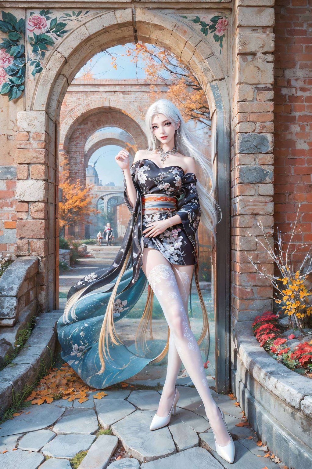 国漫女神之美尽显!这款4K超清全屏壁纸诛仙风华