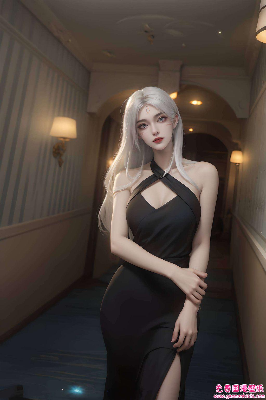 这款小白壁纸不仅展示出了国漫女神的独特魅力为你的苹果桌面增添一抹仙气！