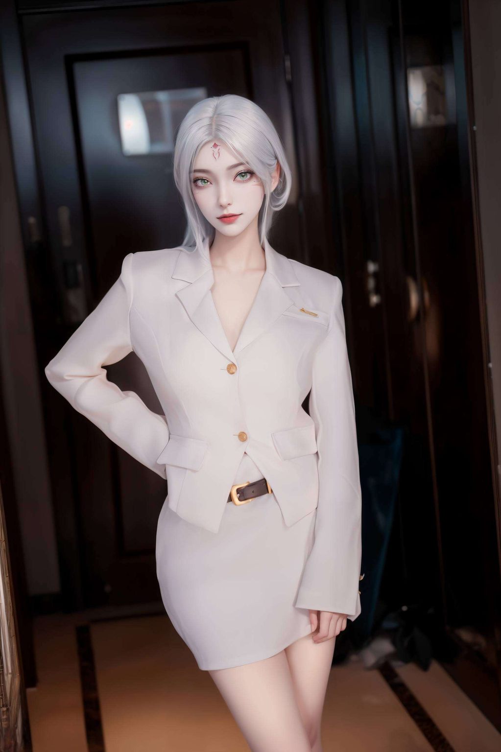 宽屏壁纸设计动漫美女的魅力尽显