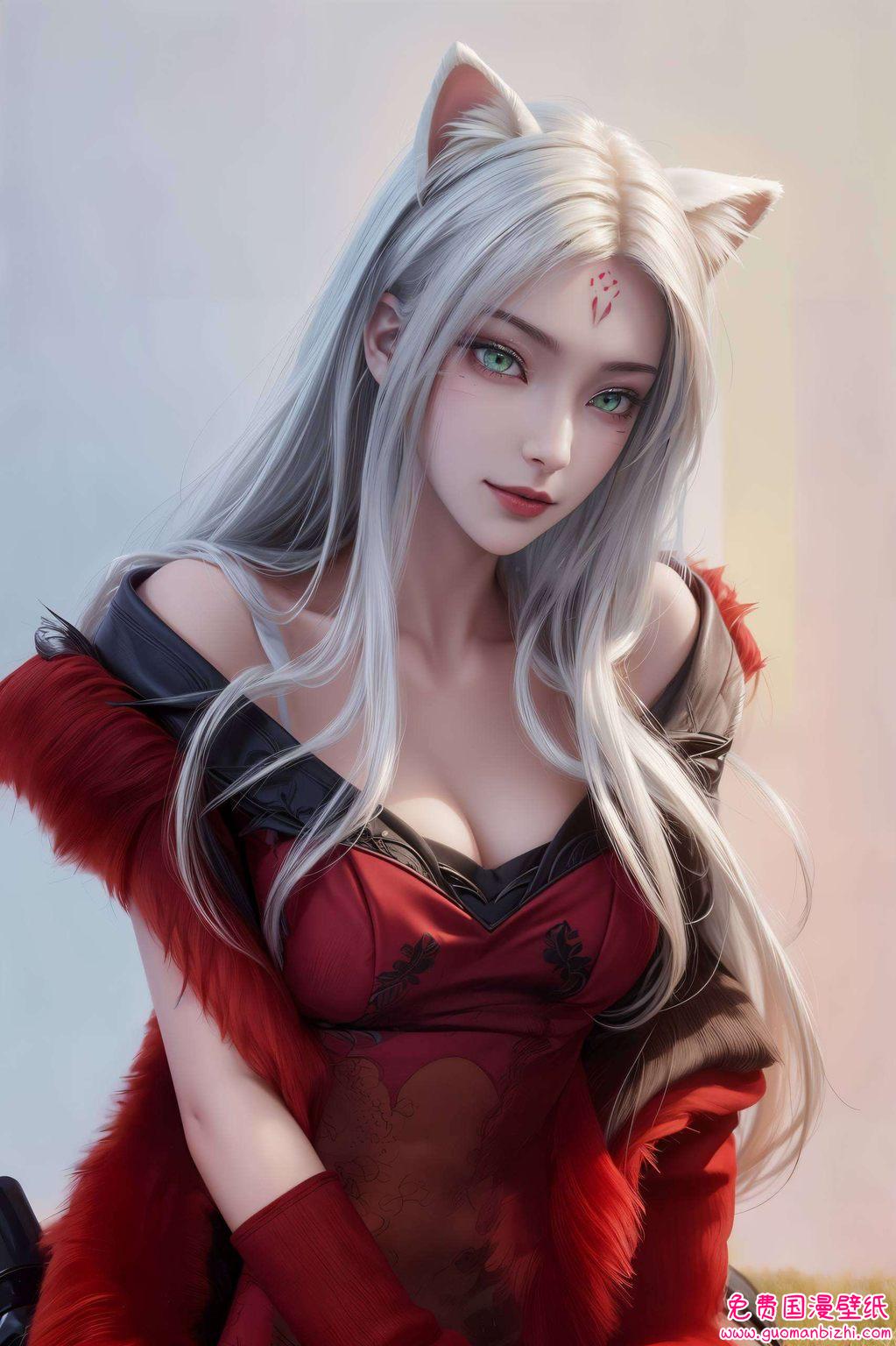 国漫女神们在此集结她们用玄幻的魔法点缀着平板桌面